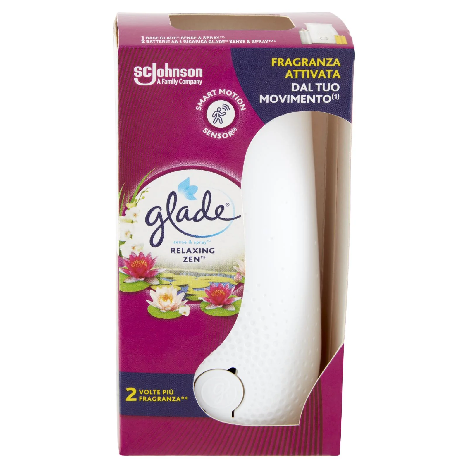 Glade Sense&Spray Profumatore per Ambienti con Sensore smart di Movimento Fragranza RelaxingZen 18ml - Image 4
