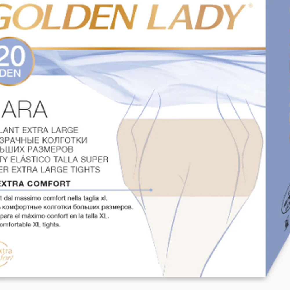 Golden Lady - Collant velato XL 20 denari - Dal massimo comfort