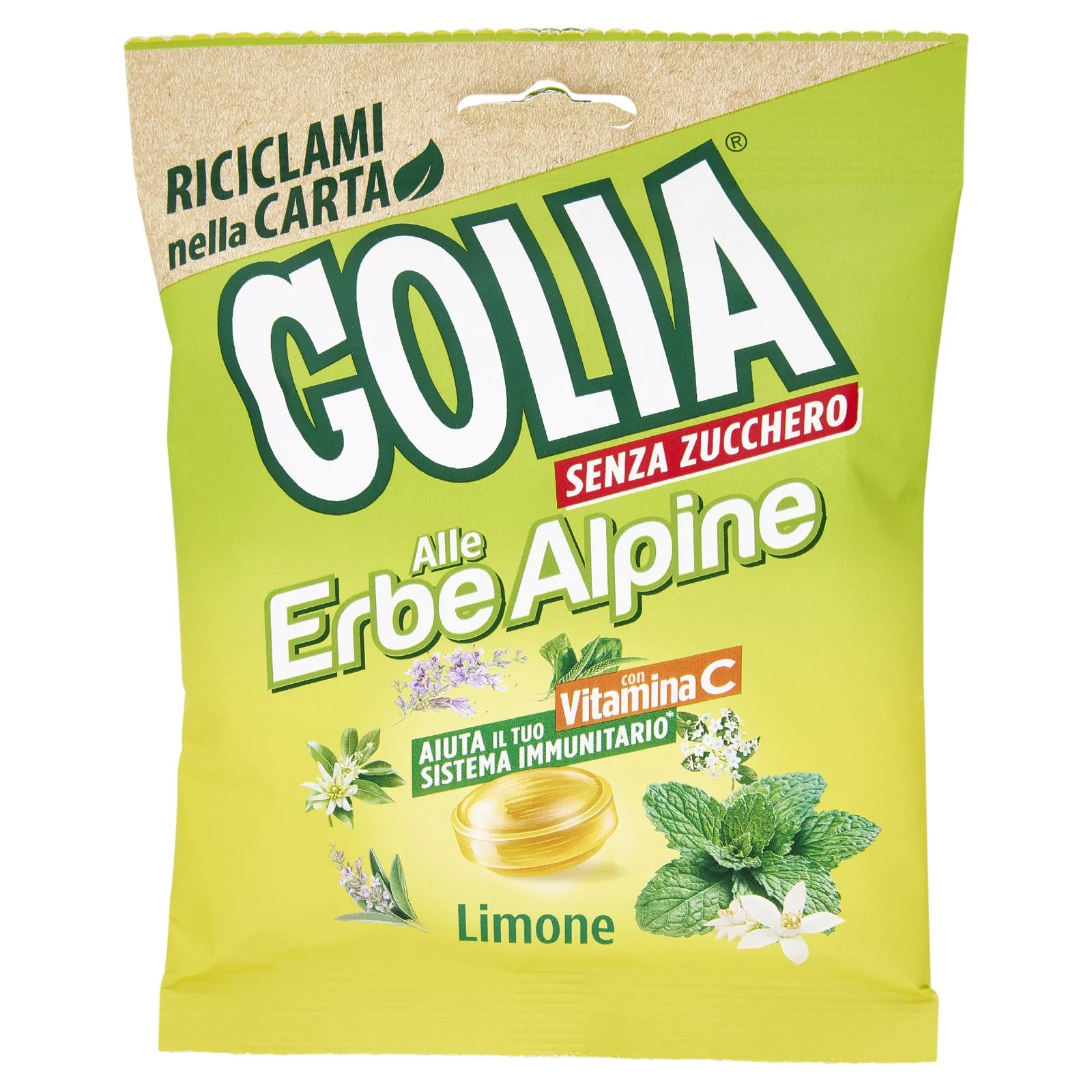 Golia alle Erbe Alpine Limone 70 g - Image 2
