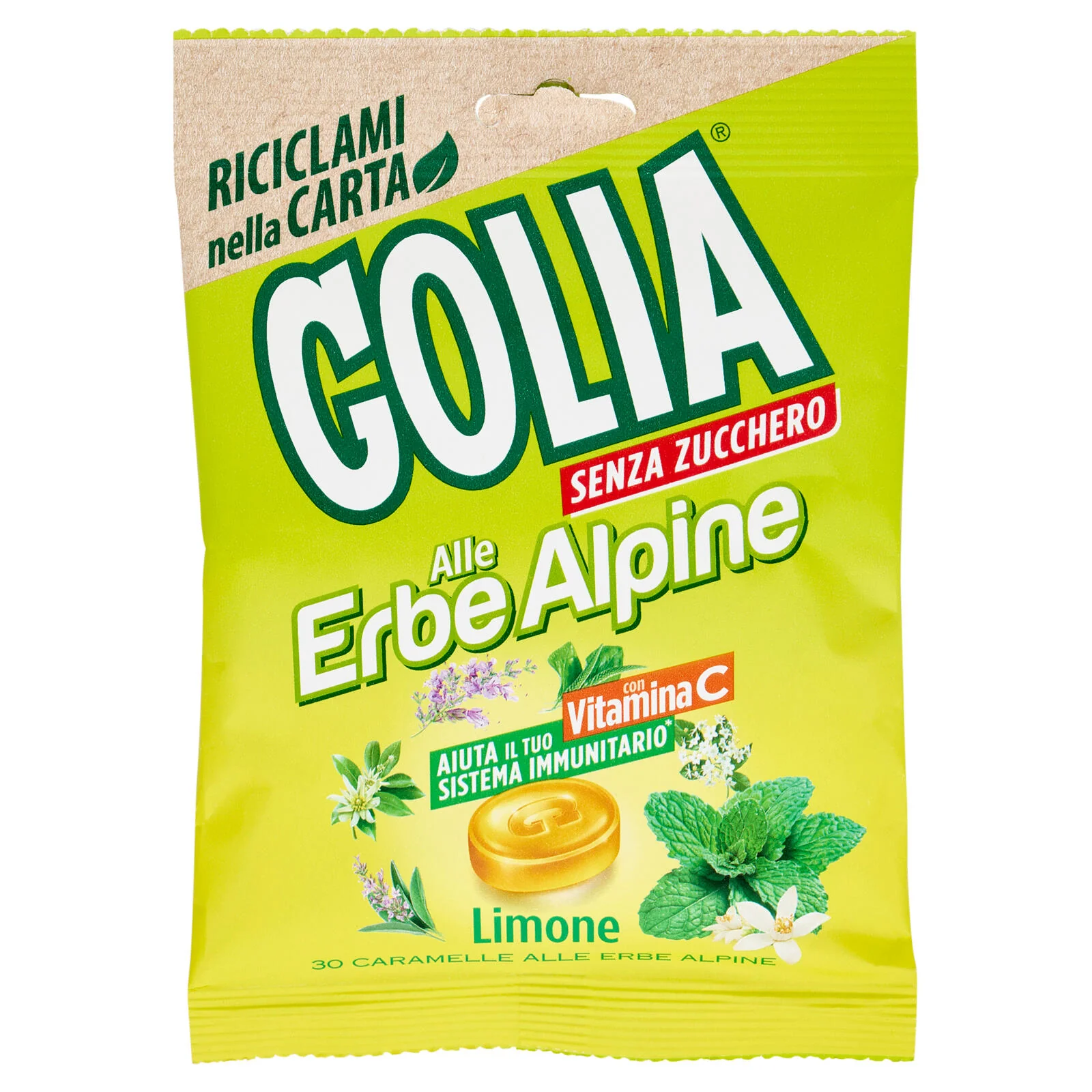 Golia alle Erbe Alpine Limone 60 g - Image 2