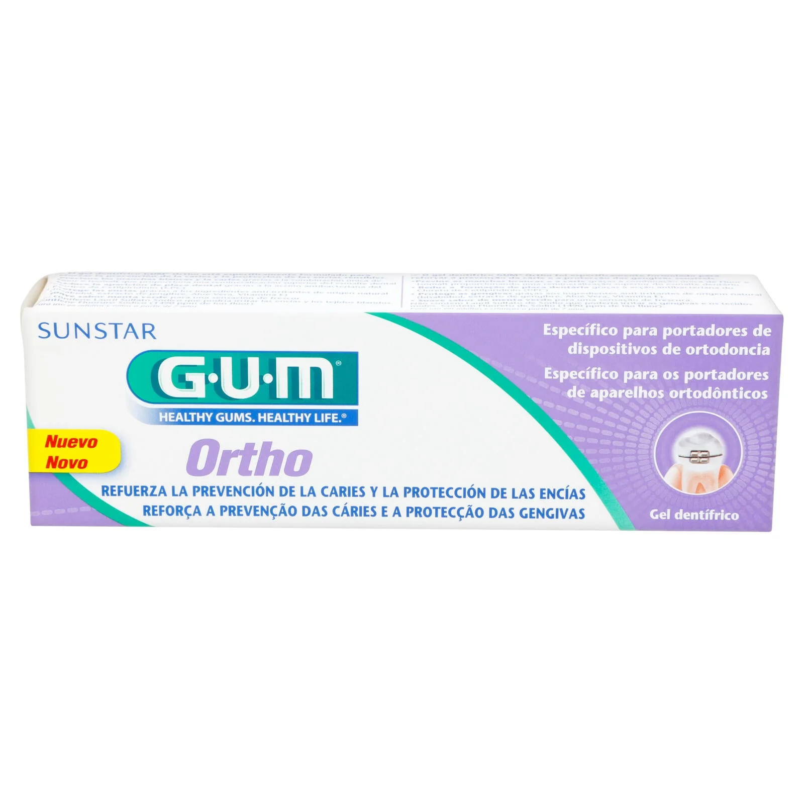 Gum Ortho Dentifricio con fluoro 75 ml - Image 2