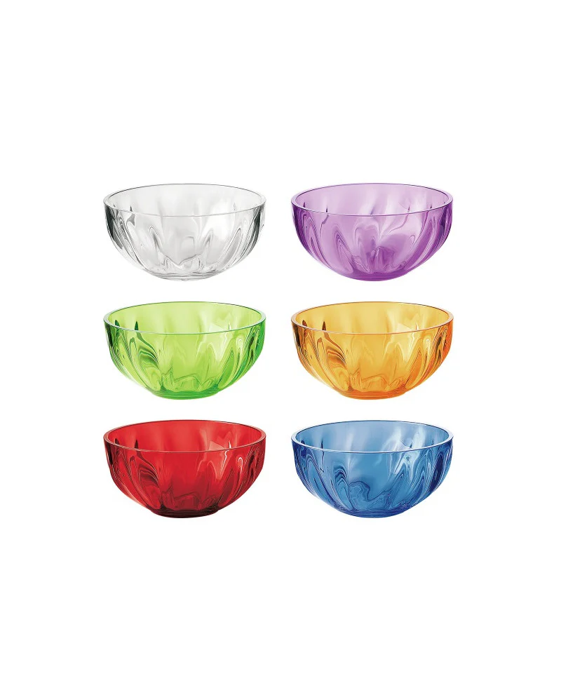 GUZ SET 6 CIOTOLE AQUA CHEF LINE 12 CM