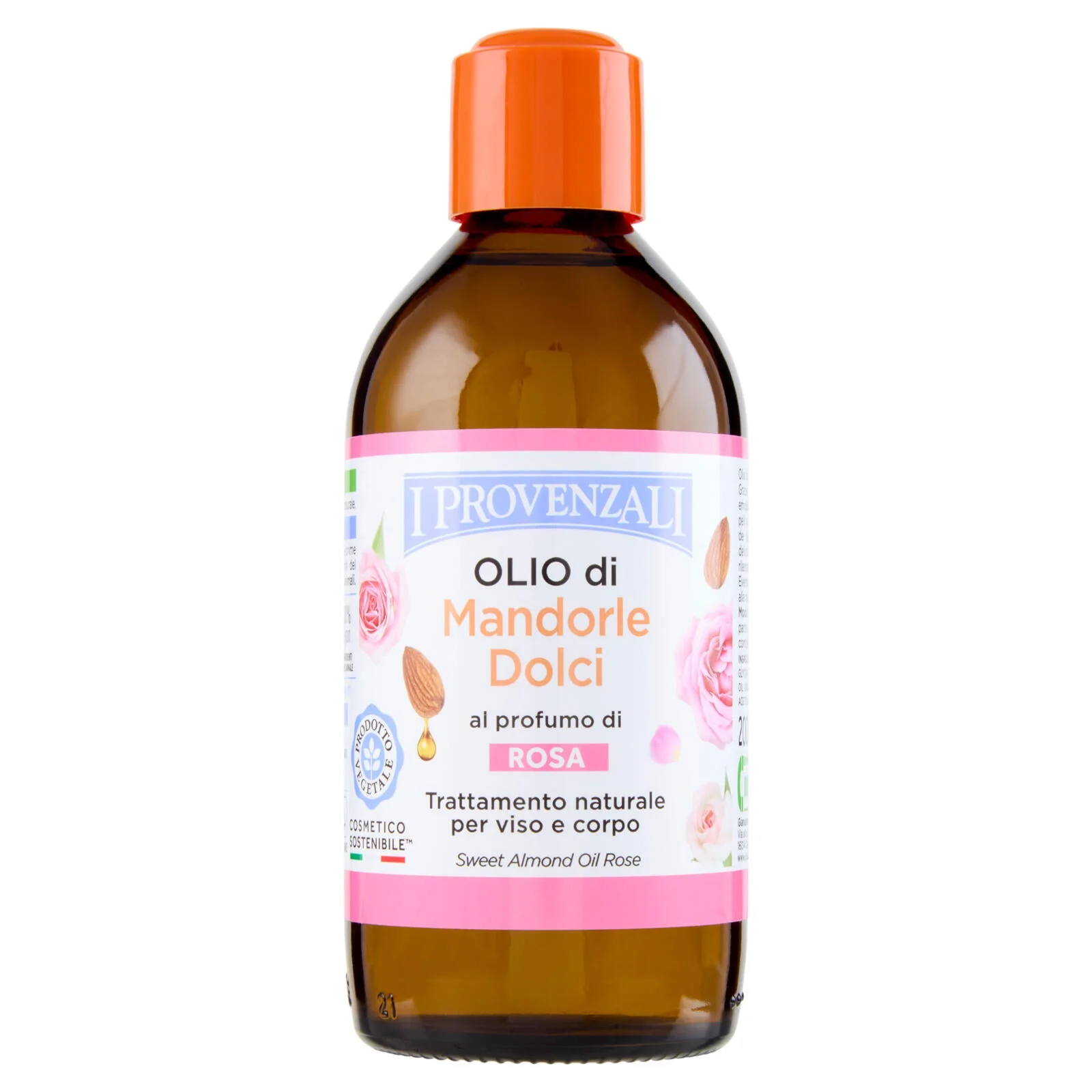 I Provenzali Olio di Mandorle Dolci al profumo di Rosa 200 mL