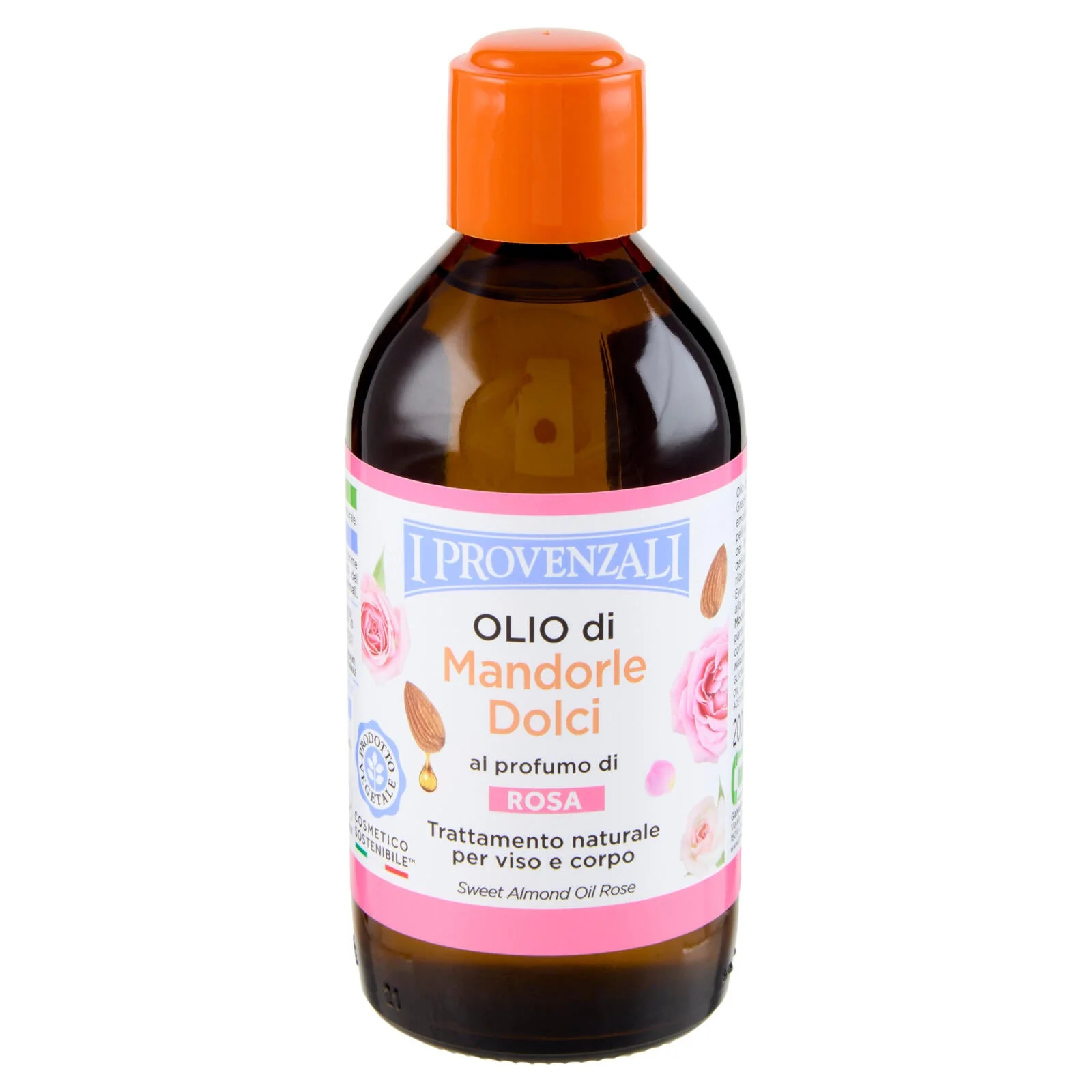 I Provenzali Olio di Mandorle Dolci al profumo di Rosa 200 mL - Image 2