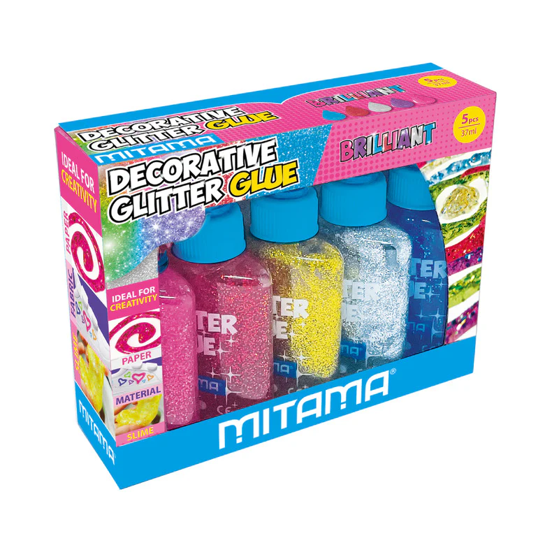 INC COLLA GLITTER NEON MITAMA  3D A RILI
