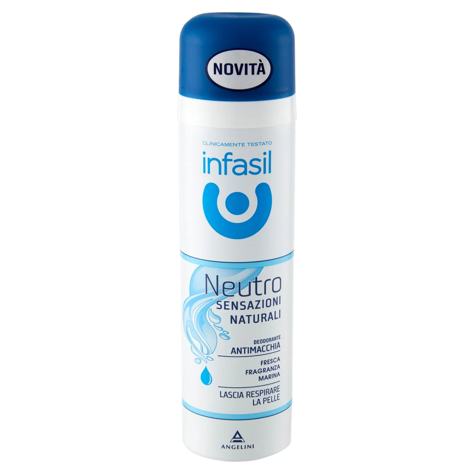 infasil Deospray Neutro Sensazioni Naturali Fragranza Marina 150 ml - Image 2