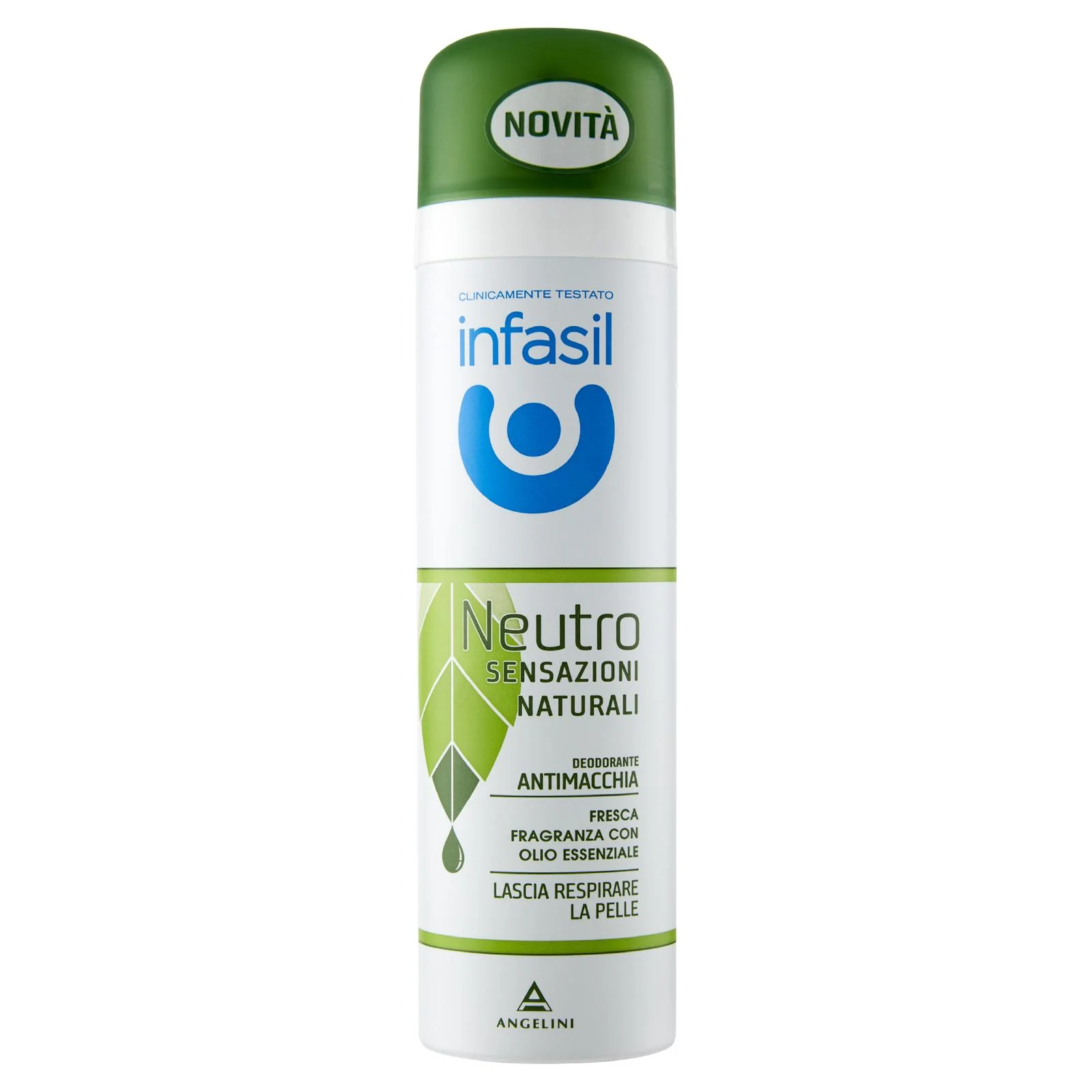 Infasil Deospray Neutro Sensazioni Naturali Olio Essenziale 150 ml
