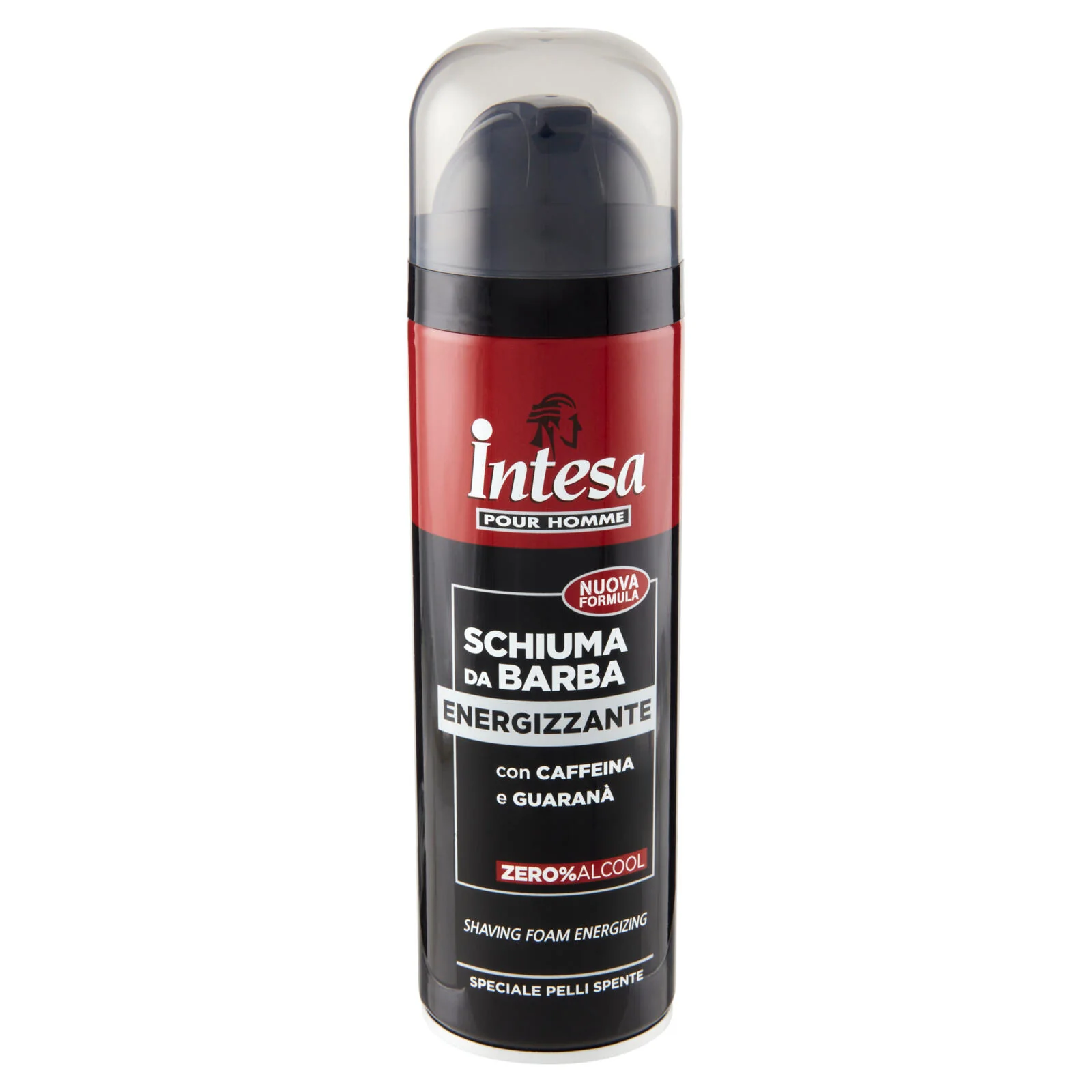 Intesa Pour Homme Schiuma da Barba Energizzante con Caffeina e Guaranà 300 ml - Image 2