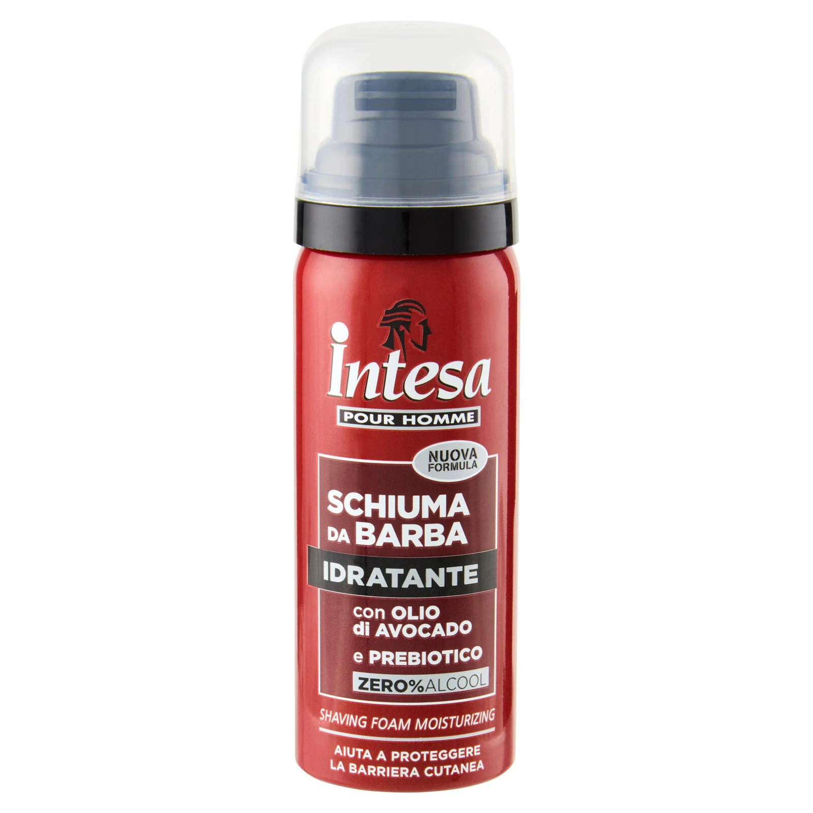 Intesa Pour Homme Schiuma da Barba Idratante con Olio di Avocado e Prebiotico 50 mL - Image 2