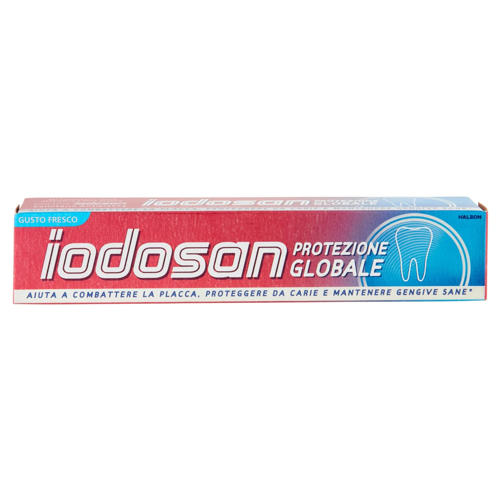 Iodosan Protezione Globale dentifricio con fluoro gengive sane combatte placca e carie 75 ml - Image 2