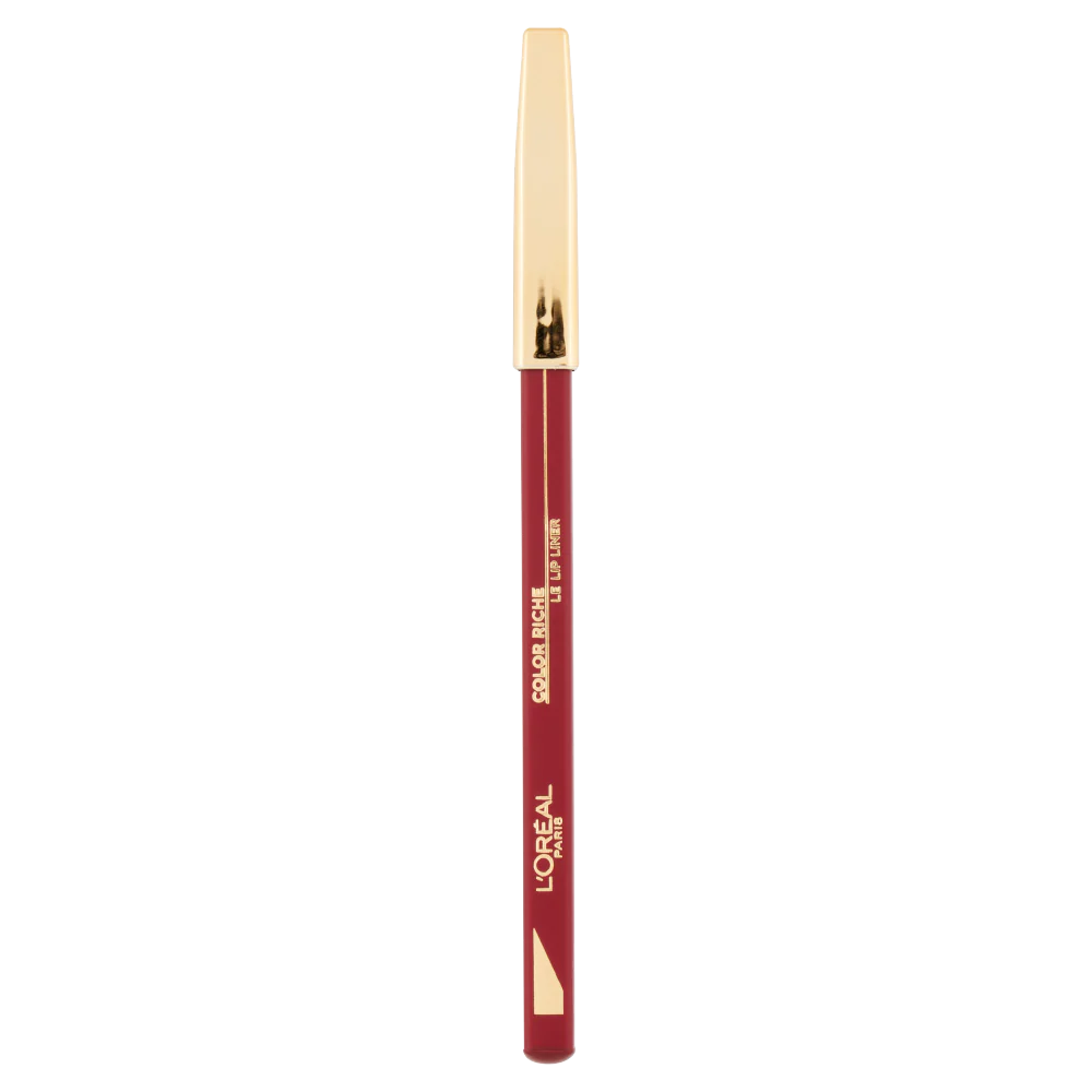 L'Oréal Paris Matita Labbra Color Riche, Labbra definite a lungo, 127 Bisou Francais