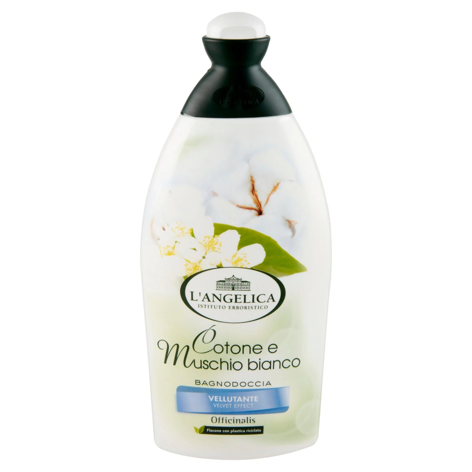 L'Angelica Officinalis Cotone e Muschio bianco Bagnodoccia Vellutante 500 ml - Image 2