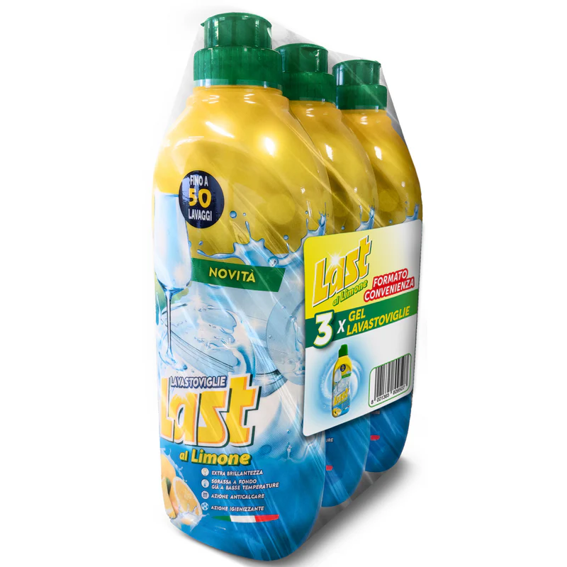 Last Gel Lavastoviglie 650 Ml X3