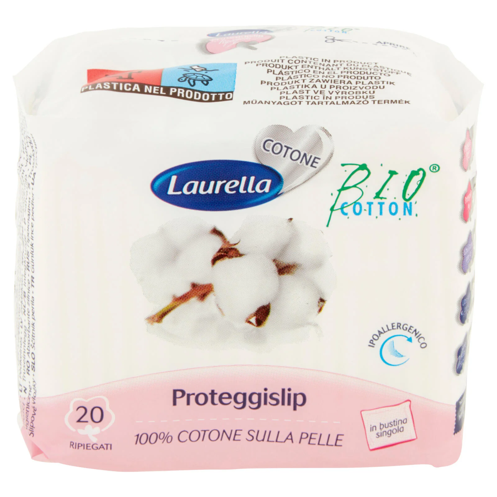 Laurella Cotone Proteggislip Ripiegati 20 pz - Image 2