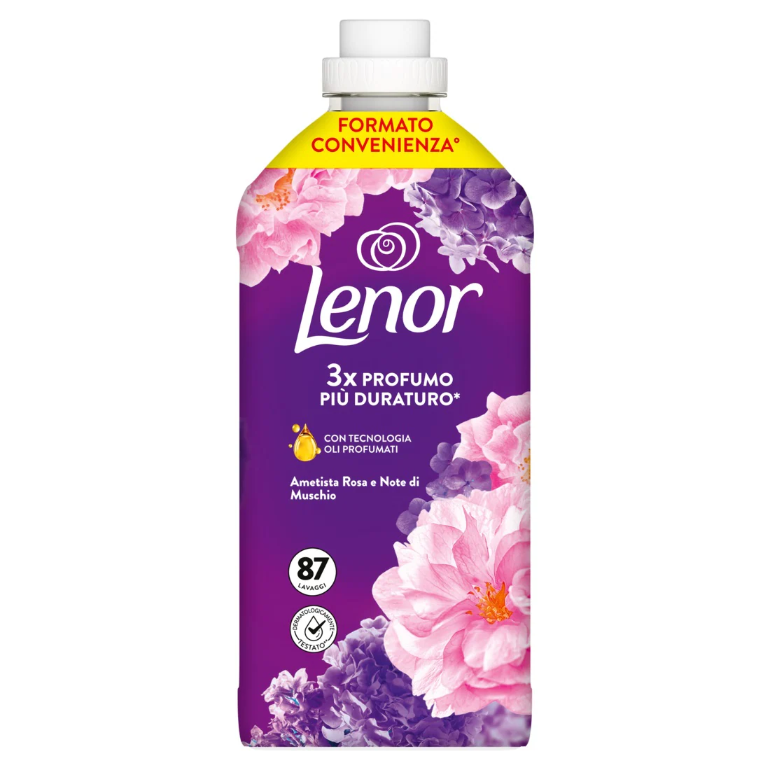 Lenor - Ammorbidente Concentato Ametista Rosa & Note di Muschio - 87 Lavaggi