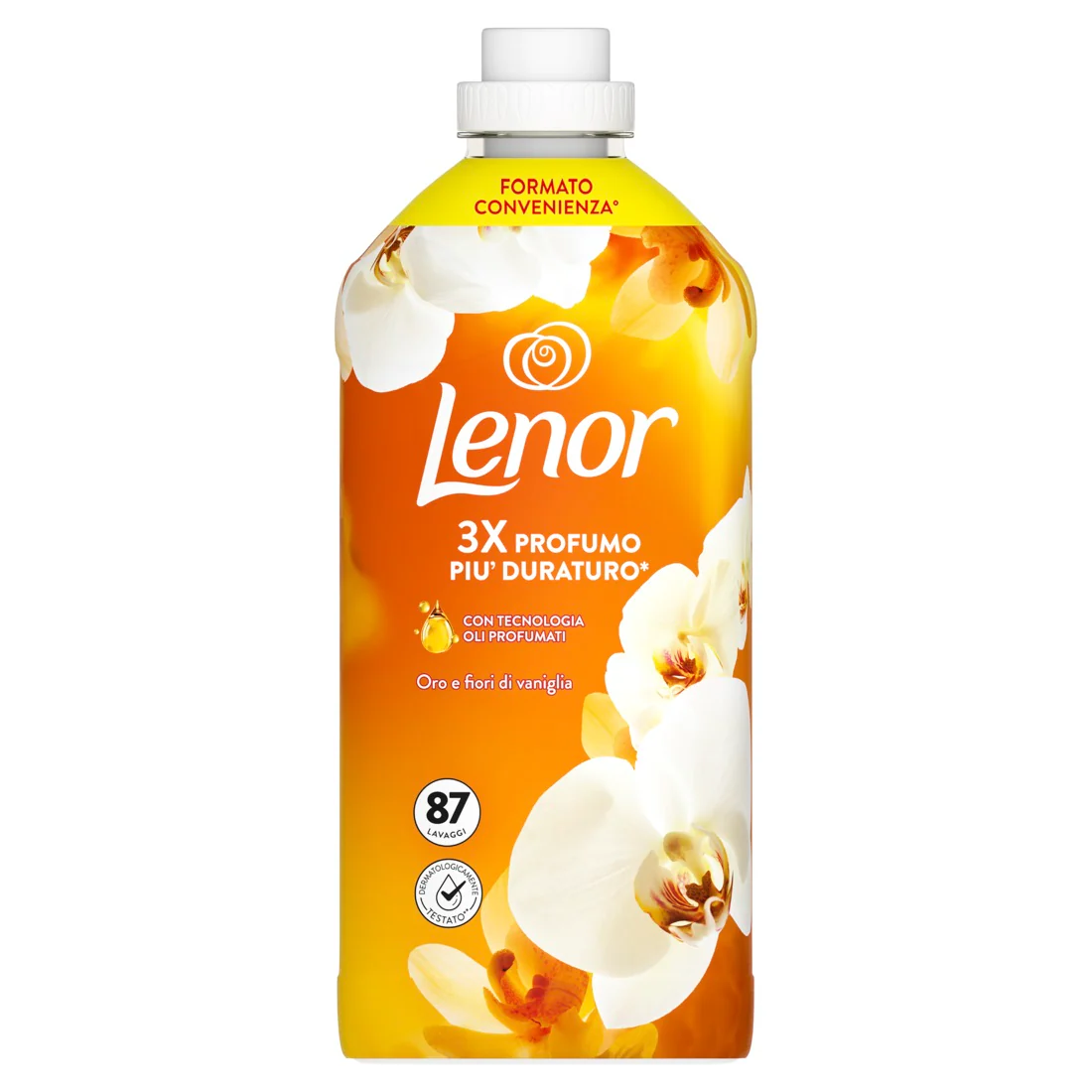 Lenor - Ammorbidente Concentrato Oro & Fiori di Vaniglia - 87 Lavaggi