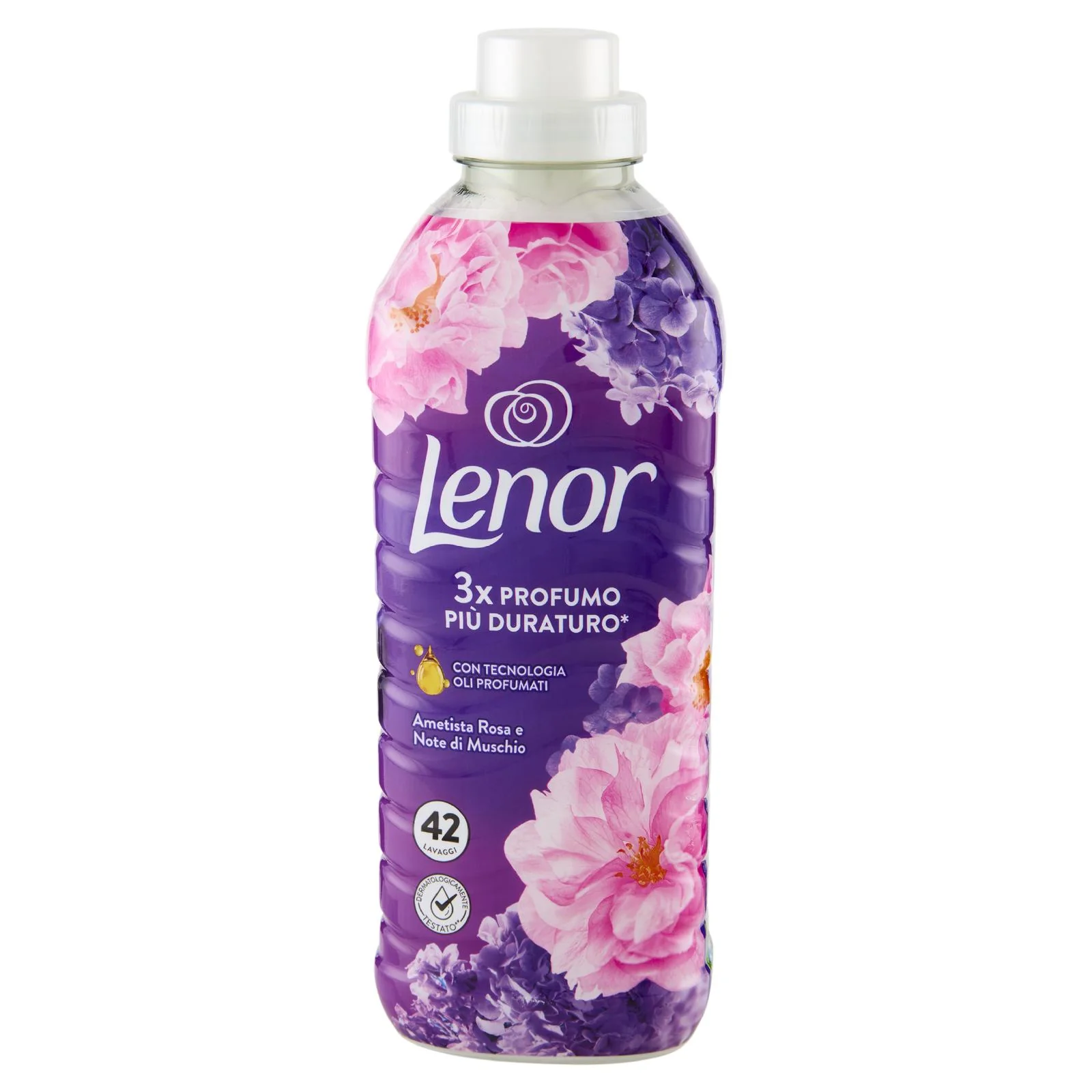 Lenor Ammorbidente Lavatrice Concentrato, Ametista Rosa e Note di Muschio, 42 Lavaggi 882 ml - Image 2