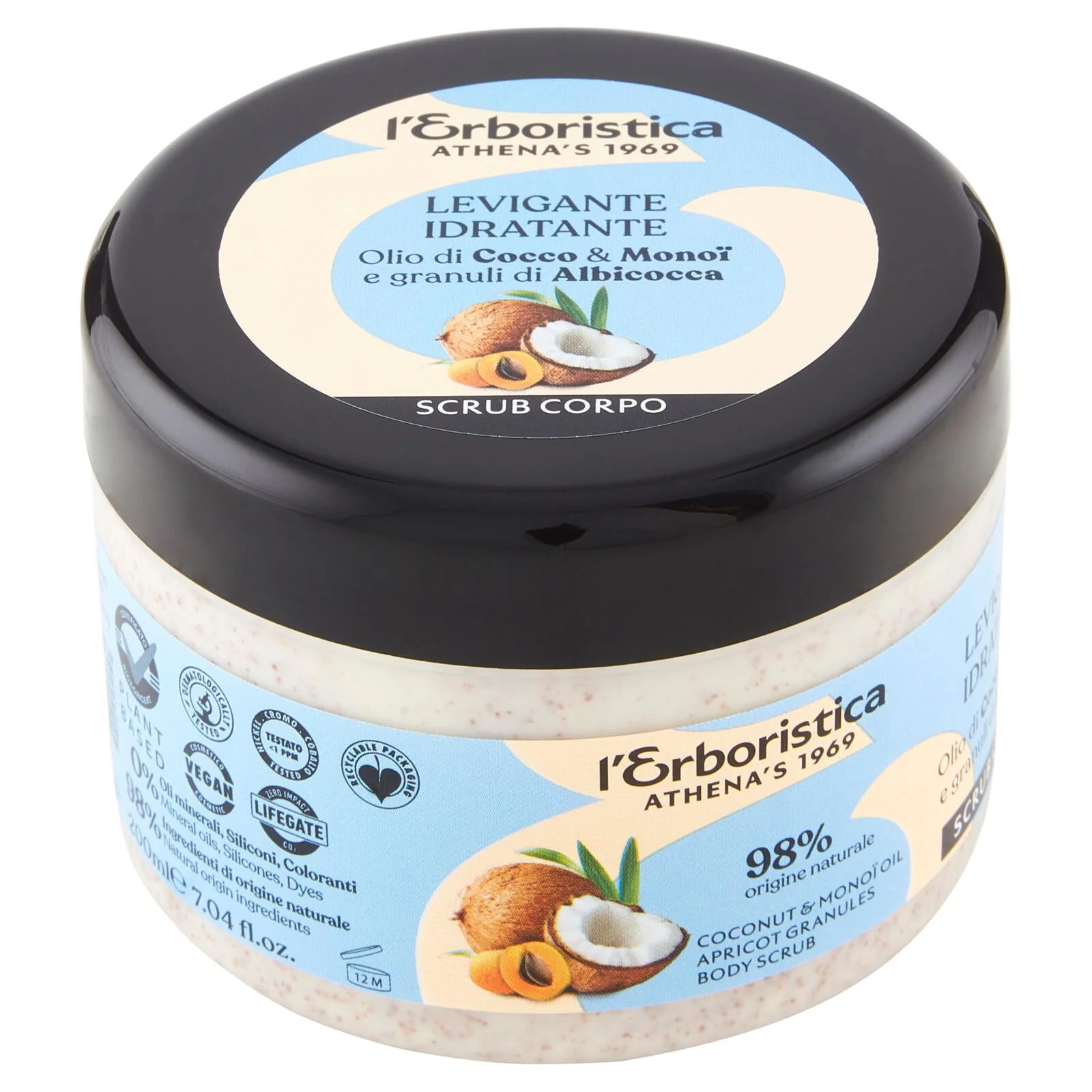 l'Erboristica Scrub Corpo Levigante Idratante 200 ml - Image 2
