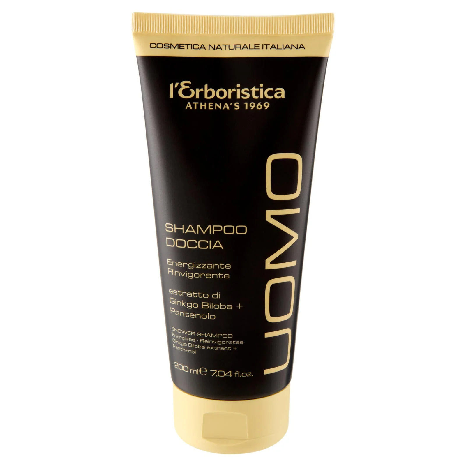 l'Erboristica Uomo Shampoo Doccia Energizzante Rinvigorente 200 ml - Image 2