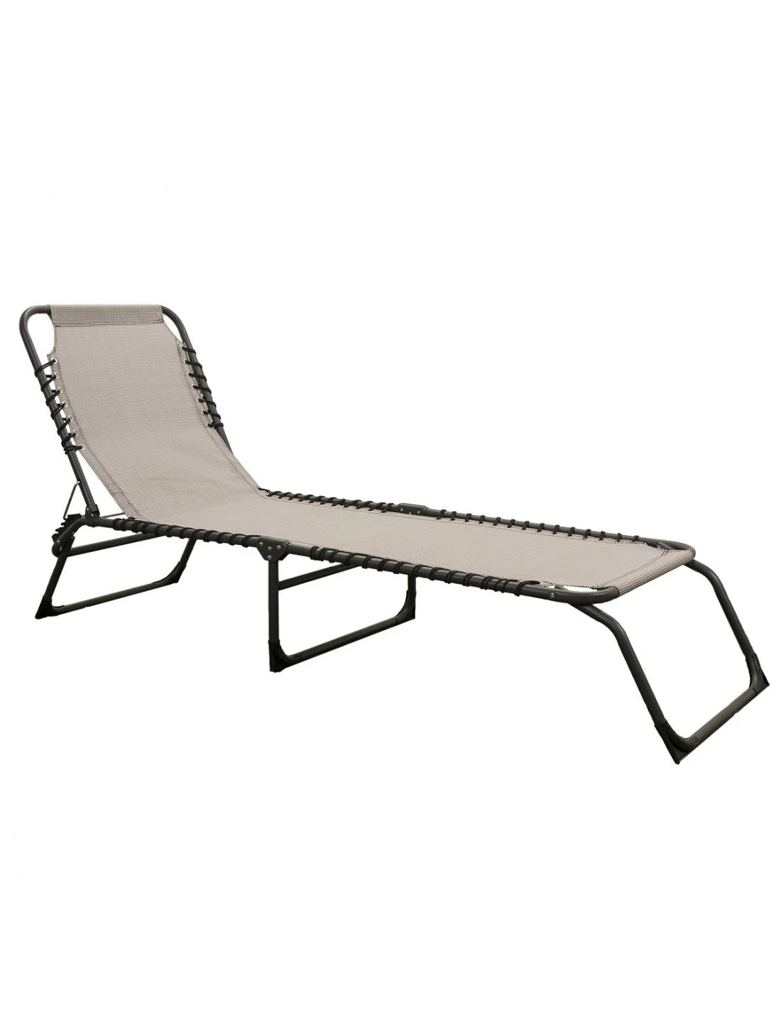 LETTINO PIEGHEVHEVOLE - 190X58 cm - grigio