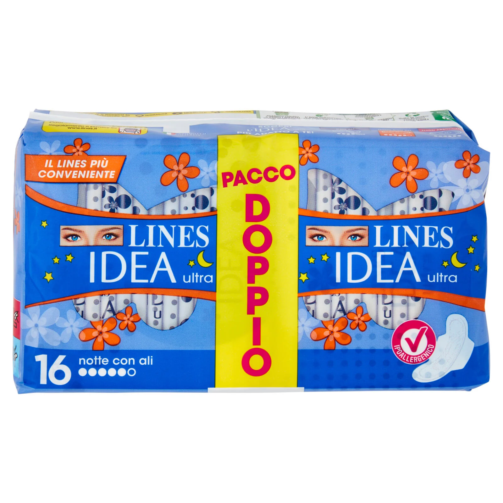 Lines Idea ultra notte con ali 16 pz - Image 2