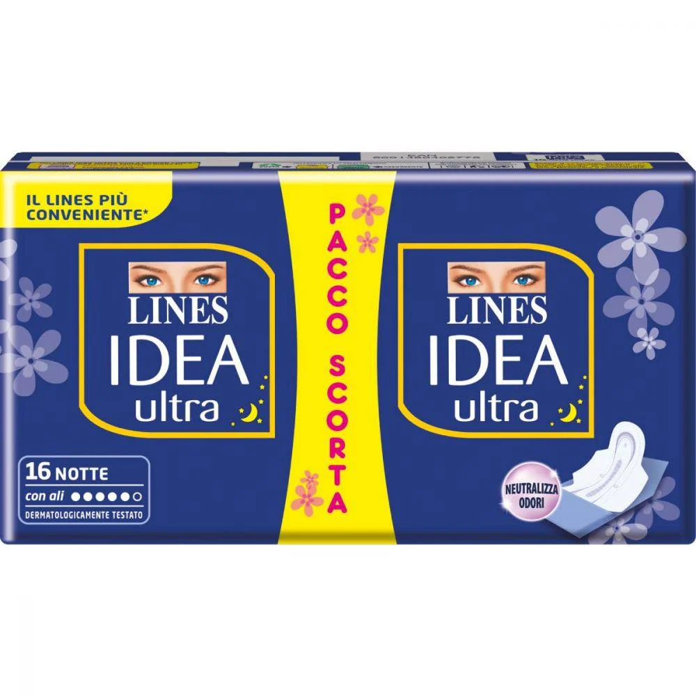 Lines Idea ultra notte con ali 16 pz - Image 3