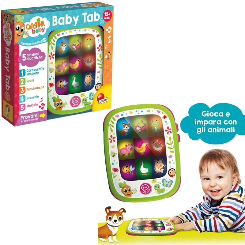 Lisciani  cartolina baby tab