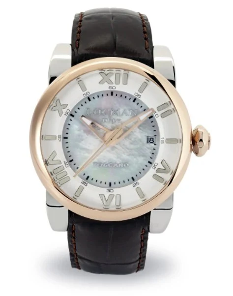Locman Toscano Orologio Cassa in Acciaio 42 mm - Image 4