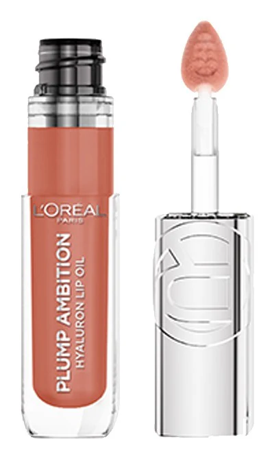 L'Oréal Paris Plump Ambition Hyaluron Lip Oil 641 Latte Glace, 30ml