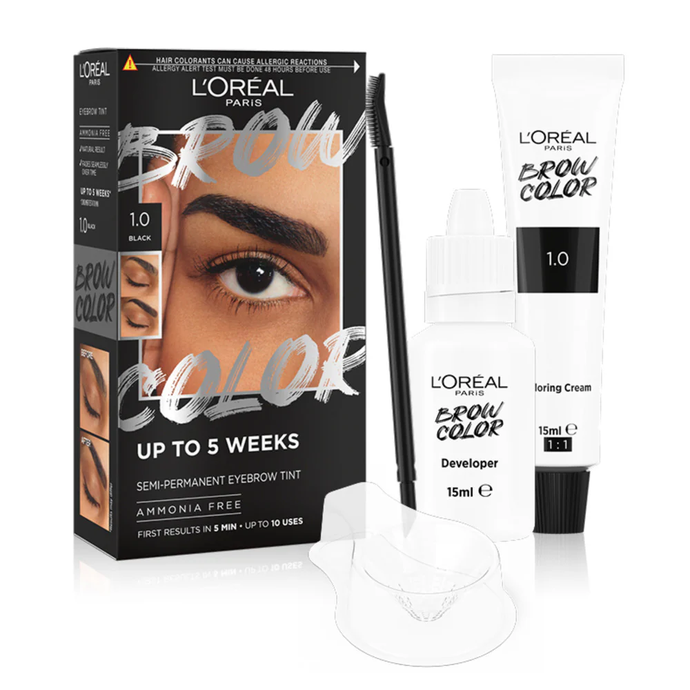 L'Oréal Paris Brow Color Kit Tinta sopracciglia semipermanente 1.0 Nero - Image 6