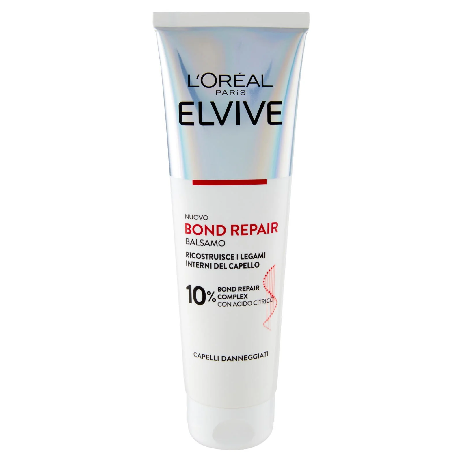 L'Oréal Paris Elvive Bond Repair Balsamo Con Acido Citrico Per Capelli Danneggiati, 150 ml - Image 3