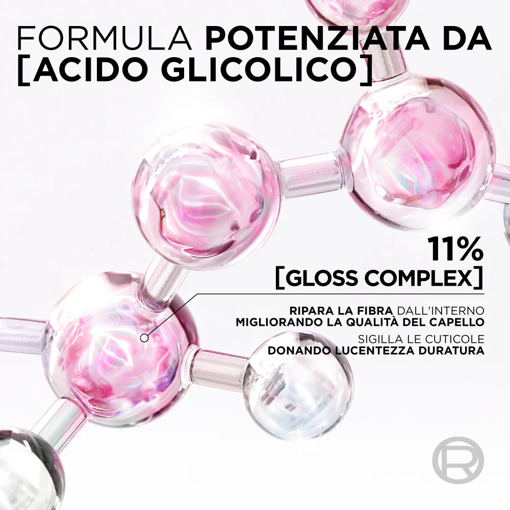 L'Oréal Paris Elvive Glycolic Gloss Balsamo con Acido Glicolico 150 ml - Image 2