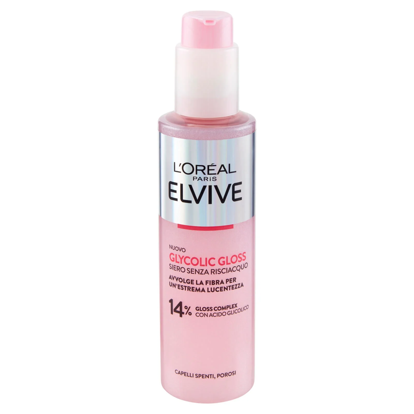 L'Oréal Paris Elvive Glycolic Gloss Siero Senza Risciacquo con Acido Glicolico 150 ml - Image 2