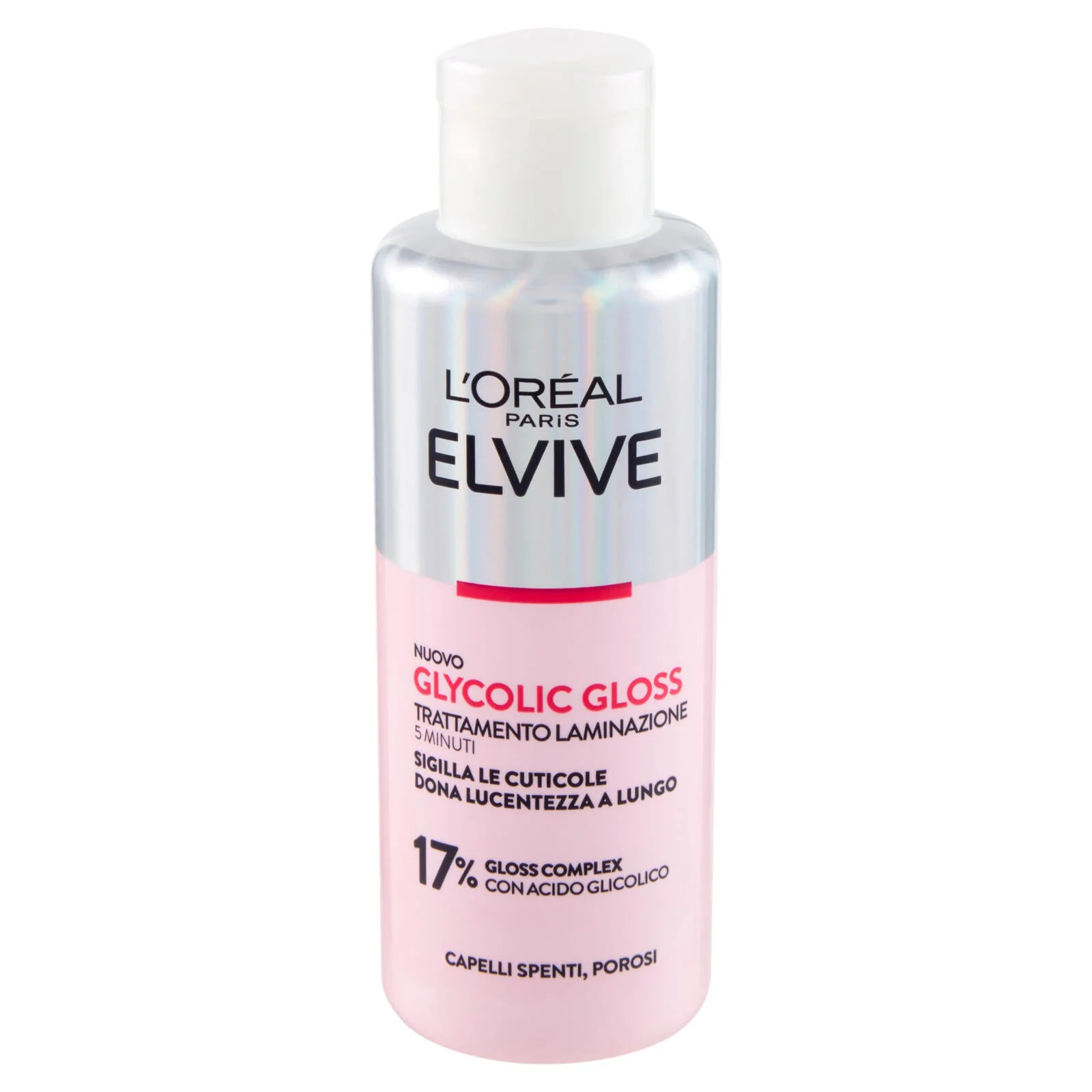 L'Oréal Paris Elvive Glycolic Gloss Trattamento Laminazione 5 Minuti con Acido Glicolico 200 ml - Image 2