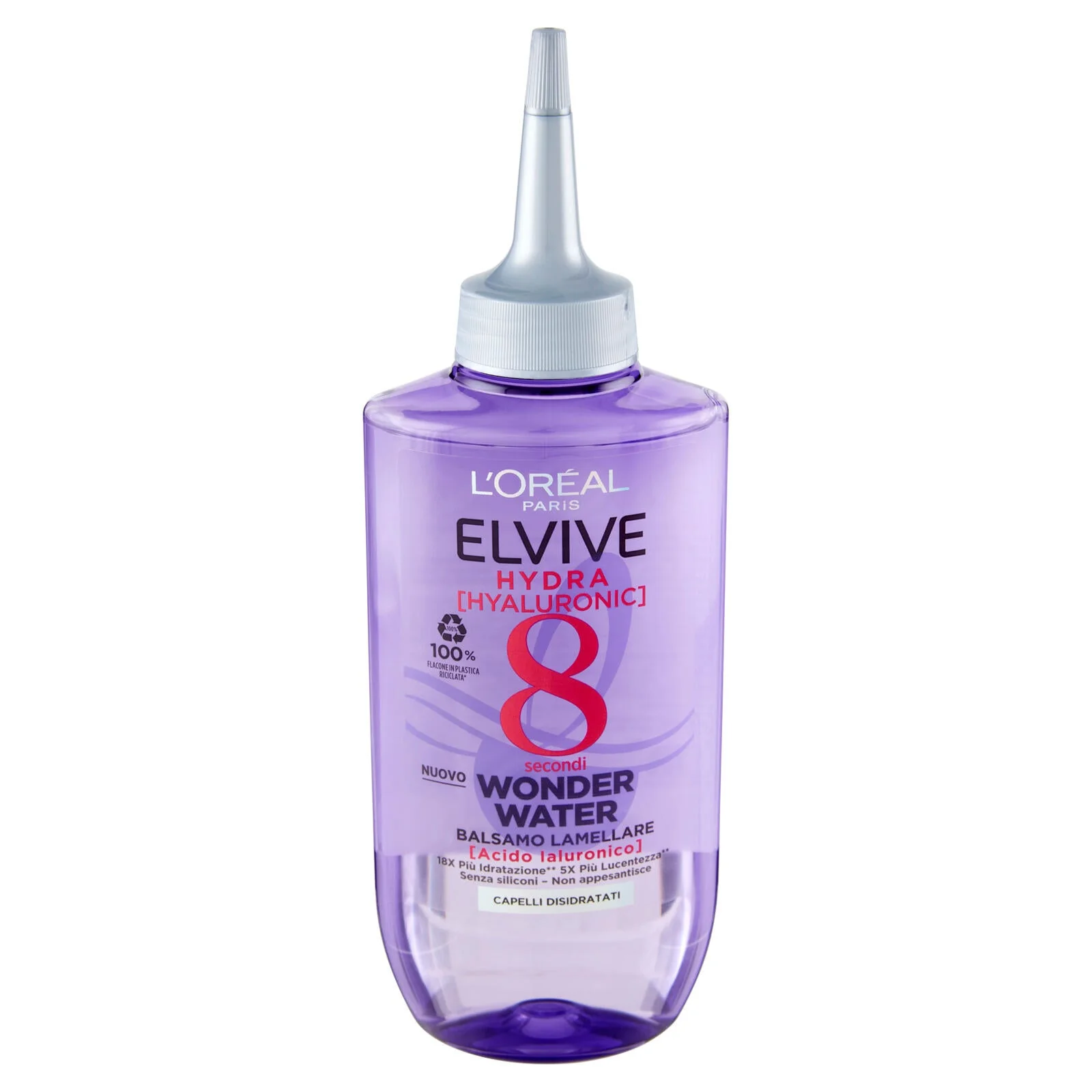 L'Oréal Paris Elvive Hydra Hyaluronic Wonder Water Balsamo Lamellare Per Capelli Disidratati, 200 ml - Image 2