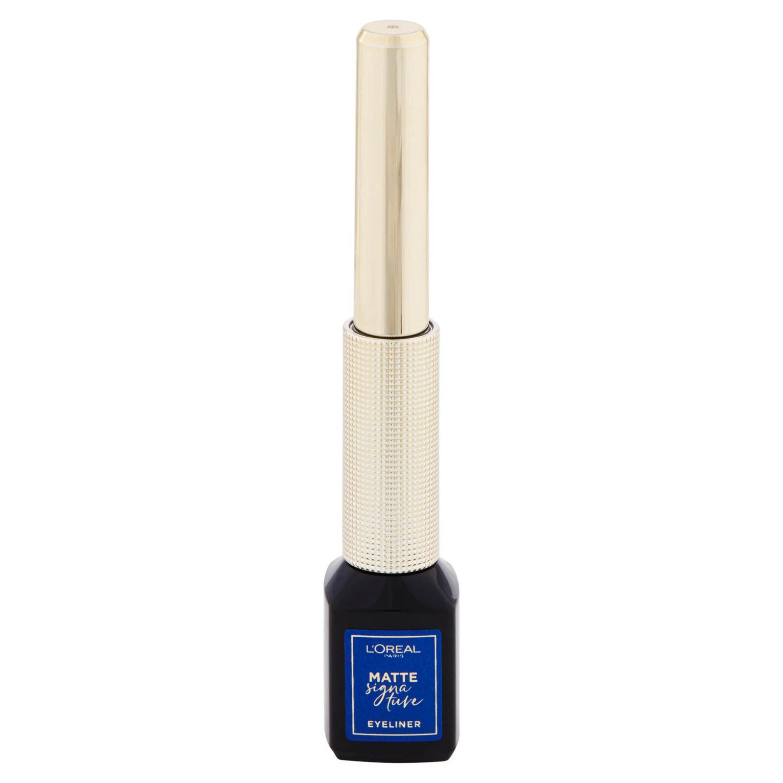 L'Oréal Paris Eyeliner Matte Signature, Pennellino in Feltro, Finish Extra Matte, Blu - Image 2