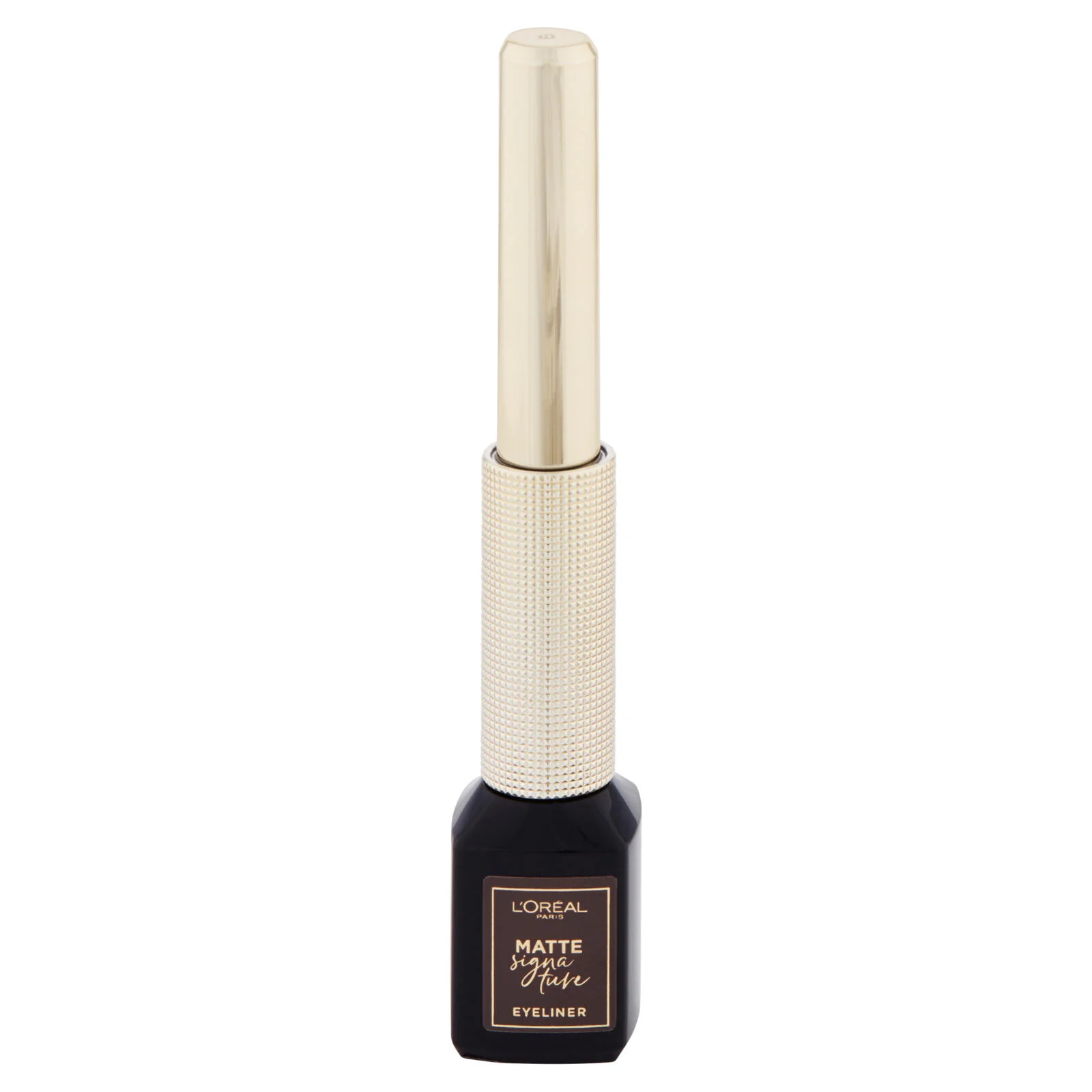L'Oréal Paris Eyeliner Matte Signature, Pennellino in Feltro, Finish Extra Matte, Grigio - Image 2