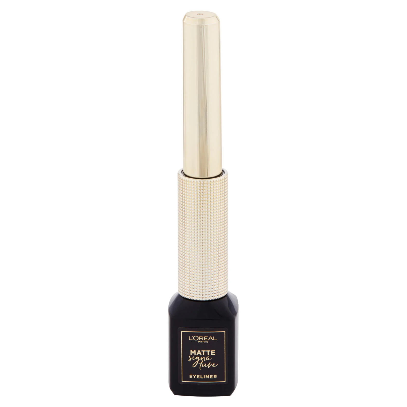 L'Oréal Paris Eyeliner Matte Signature, Pennellino in Feltro, Finish Extra Matte, Nero - Image 2