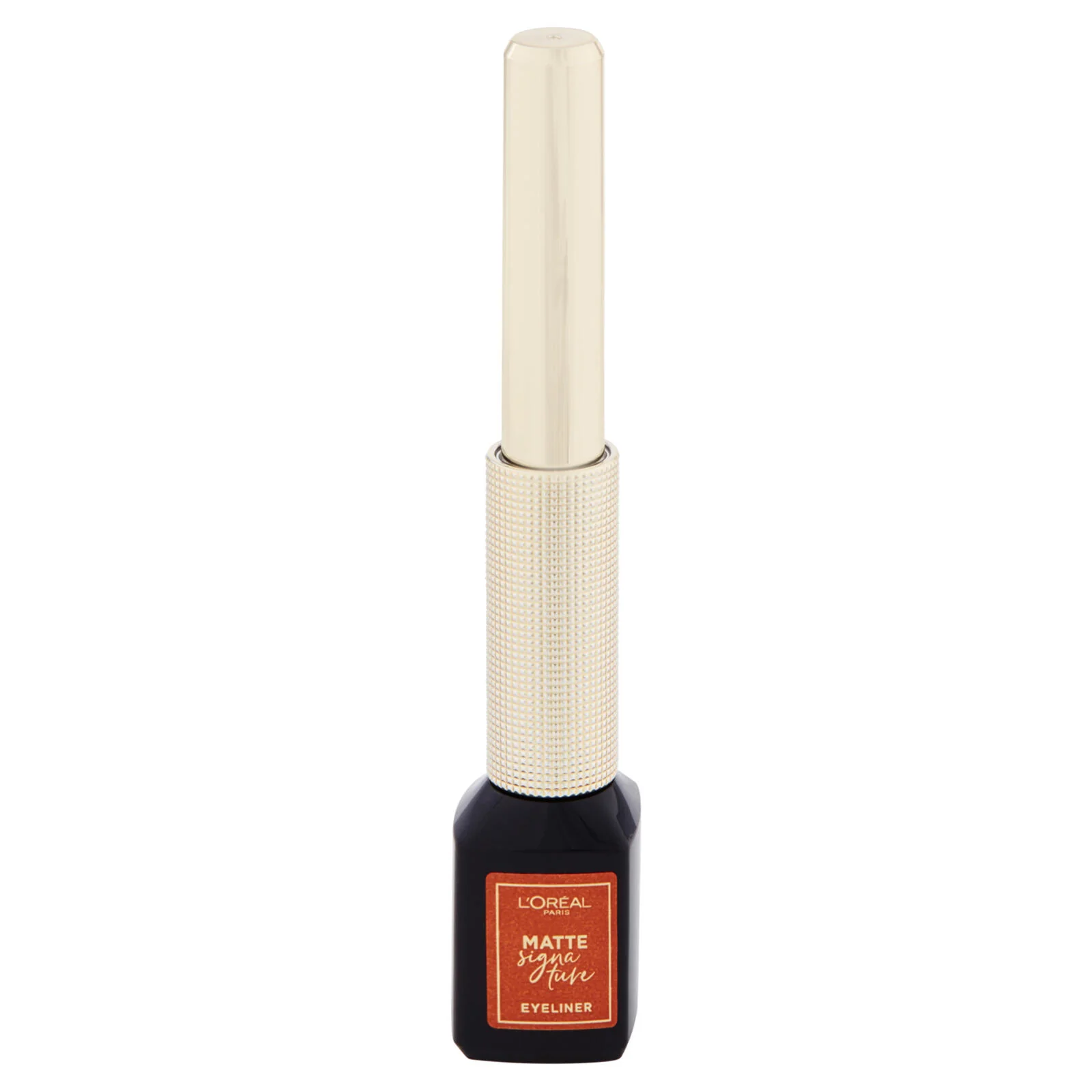 L'Oréal Paris Eyeliner Matte Signature, Pennellino in Feltro, Finish Extra Matte, Rosso Copper - Image 2