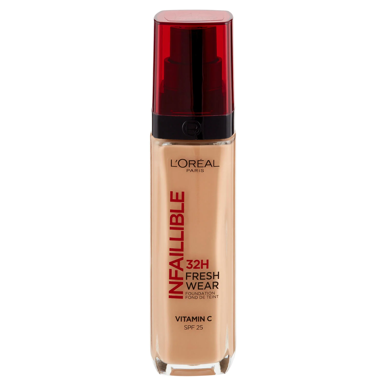 L'Oréal Paris Fondotinta Liquido Infaillible 32H Fresh Wear a Lunga Tenuta SPF25, Cool 140 30 ml - Image 2
