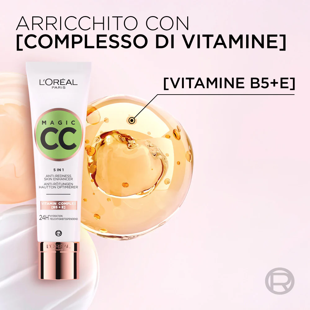 L'Oréal Paris MakeUp CC Cream C'est Magique, Crema Colorata Anti-Rossori, Verde, 30 ml - Image 2
