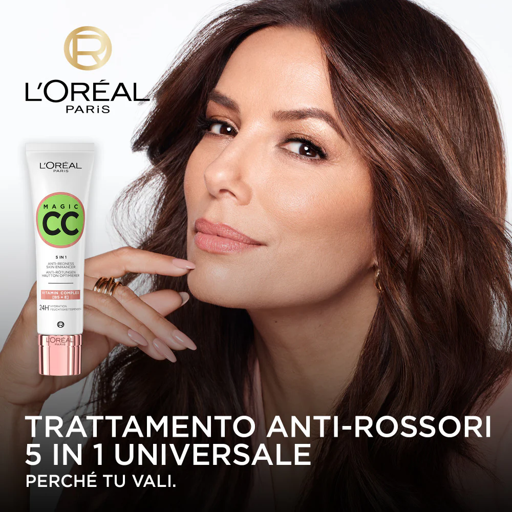 L'Oréal Paris MakeUp CC Cream C'est Magique, Crema Colorata Anti-Rossori, Verde, 30 ml - Image 3