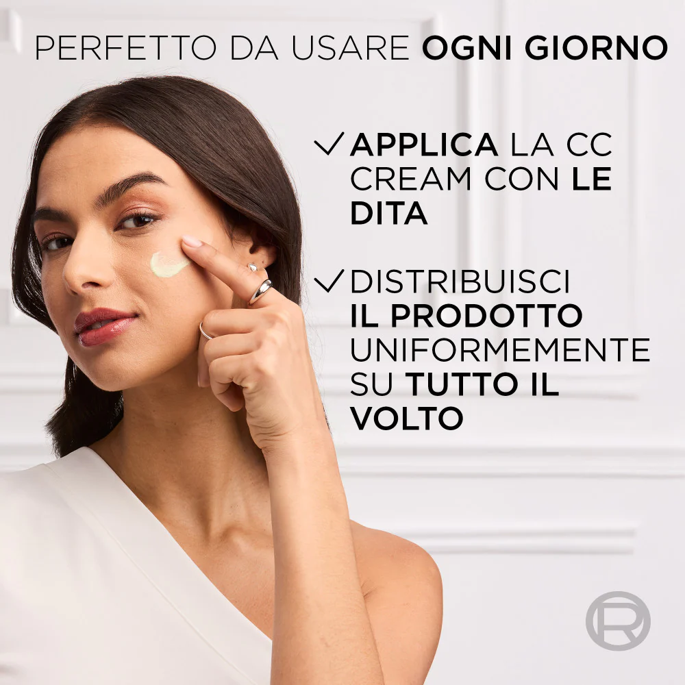 L'Oréal Paris MakeUp CC Cream C'est Magique, Crema Colorata Anti-Rossori, Verde, 30 ml - Image 5