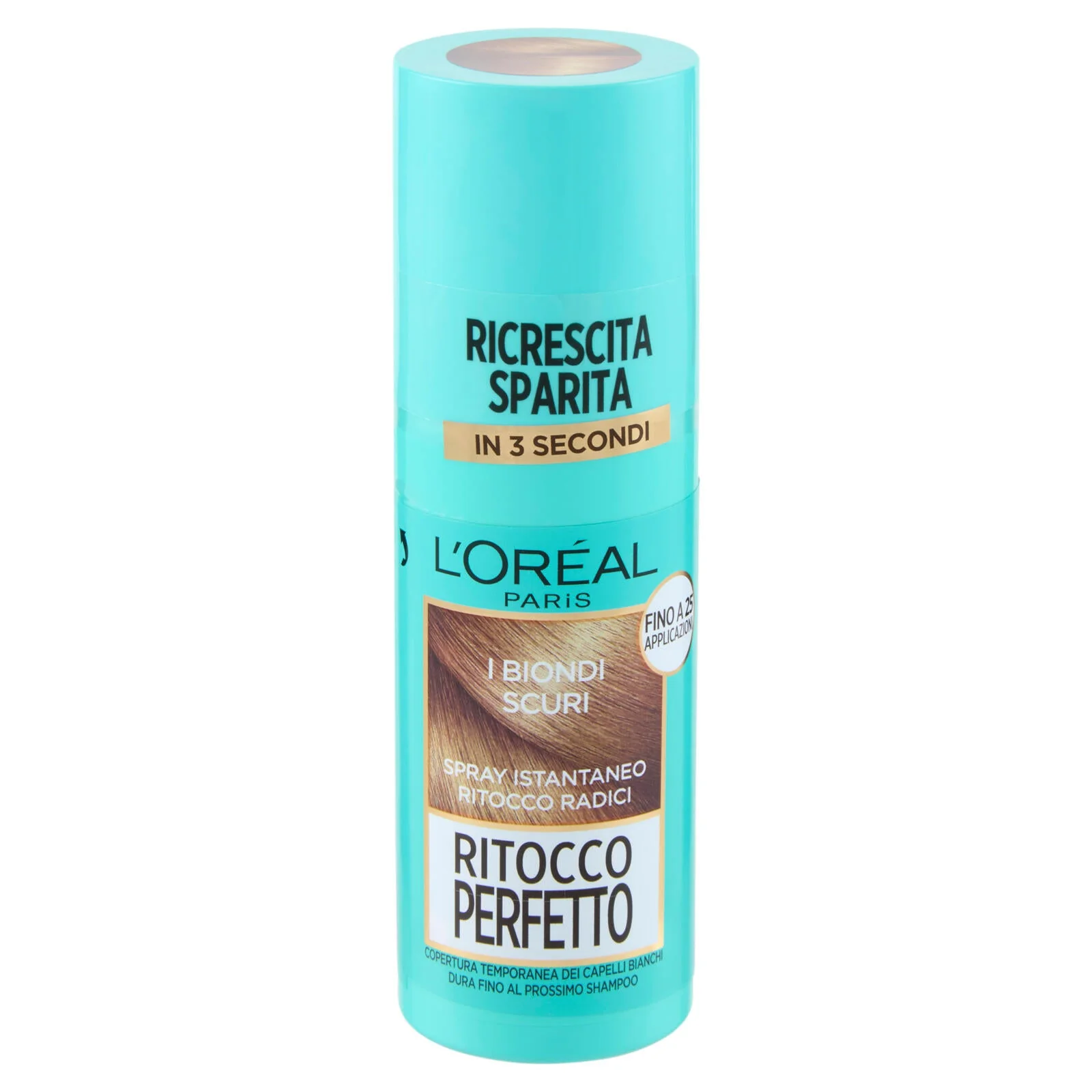 L'Oréal Paris Ritocco Perfetto, Spray Correttore per Radici e Capelli Bianchi, Biondo Scuro, 75 ml - Image 2