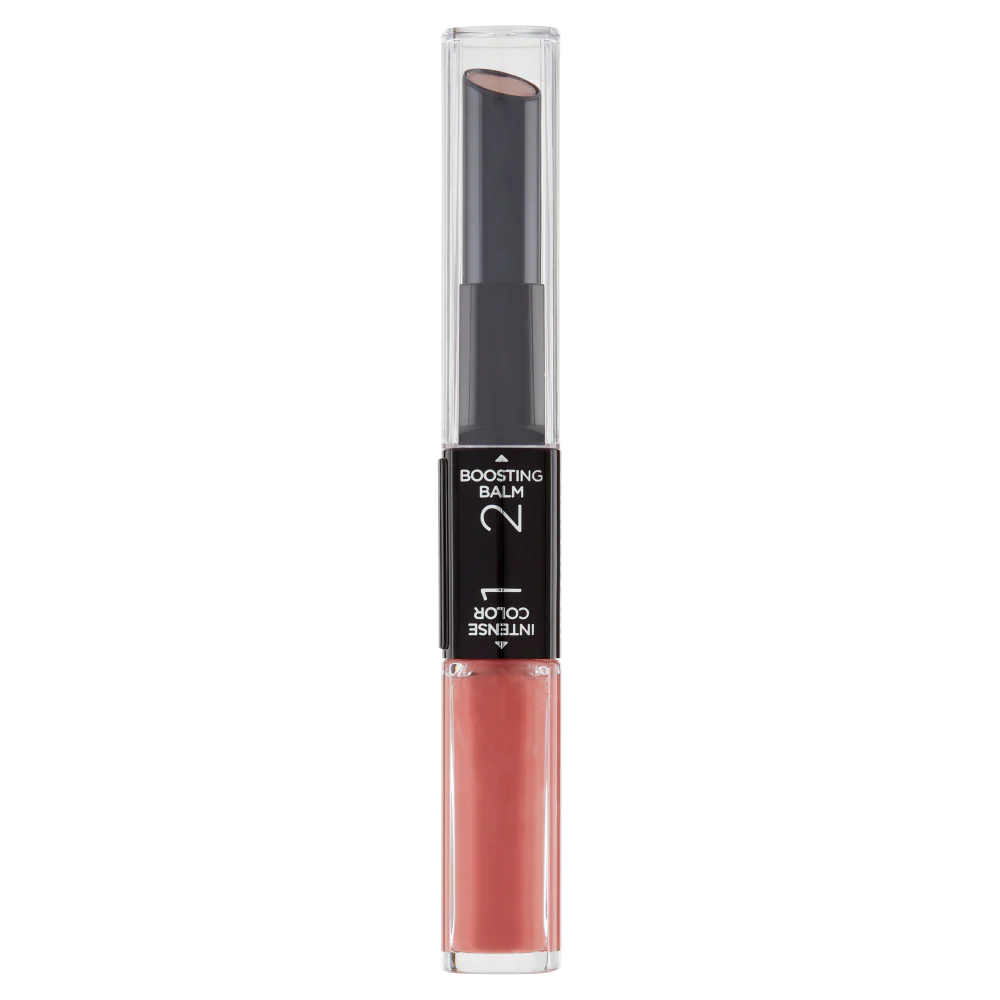 L’Oreal Paris Rossetto 2 Step Infallible 24H, Lunga tenuta e idratazione, Toujours Toffee (801)