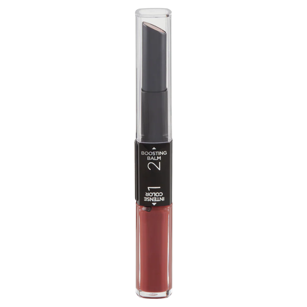 L’Oreal Paris Rossetto 2 Step Infallible 24H, Lunga tenuta e idratazione, Wine Stain (805) - Image 2