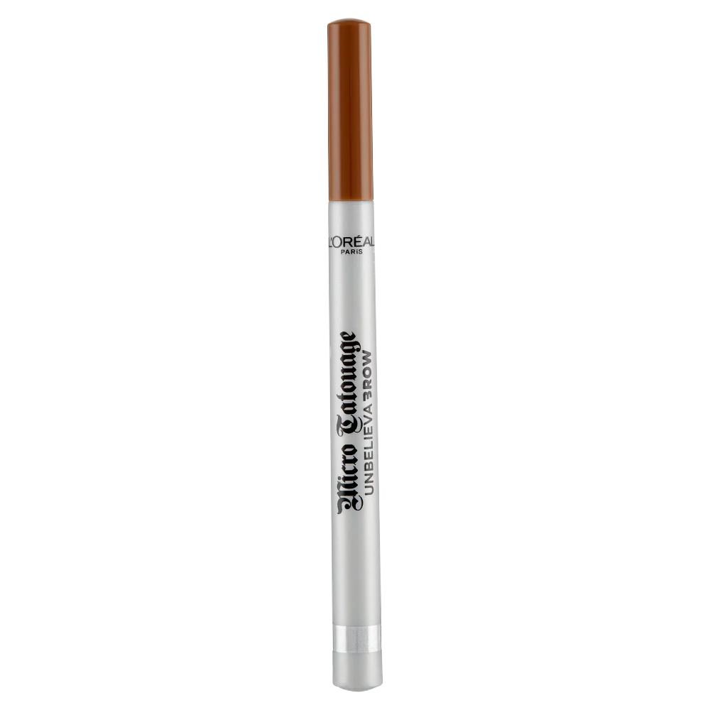 L'Oréal Paris Unbelievabrow Micro Tatouage, Pennarello per Sopracciglia, Effetto microblading, 6.32 Auburn