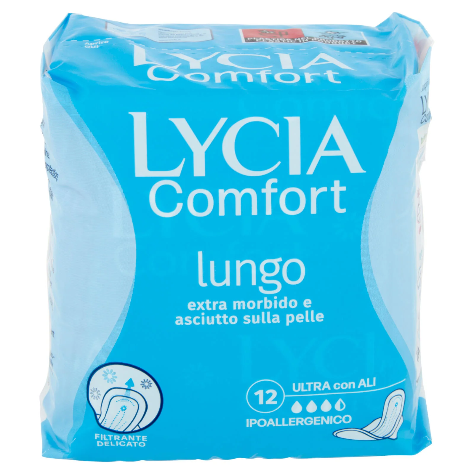 Lycia Comfort lungo Ultra con Ali 12 pz - Image 2