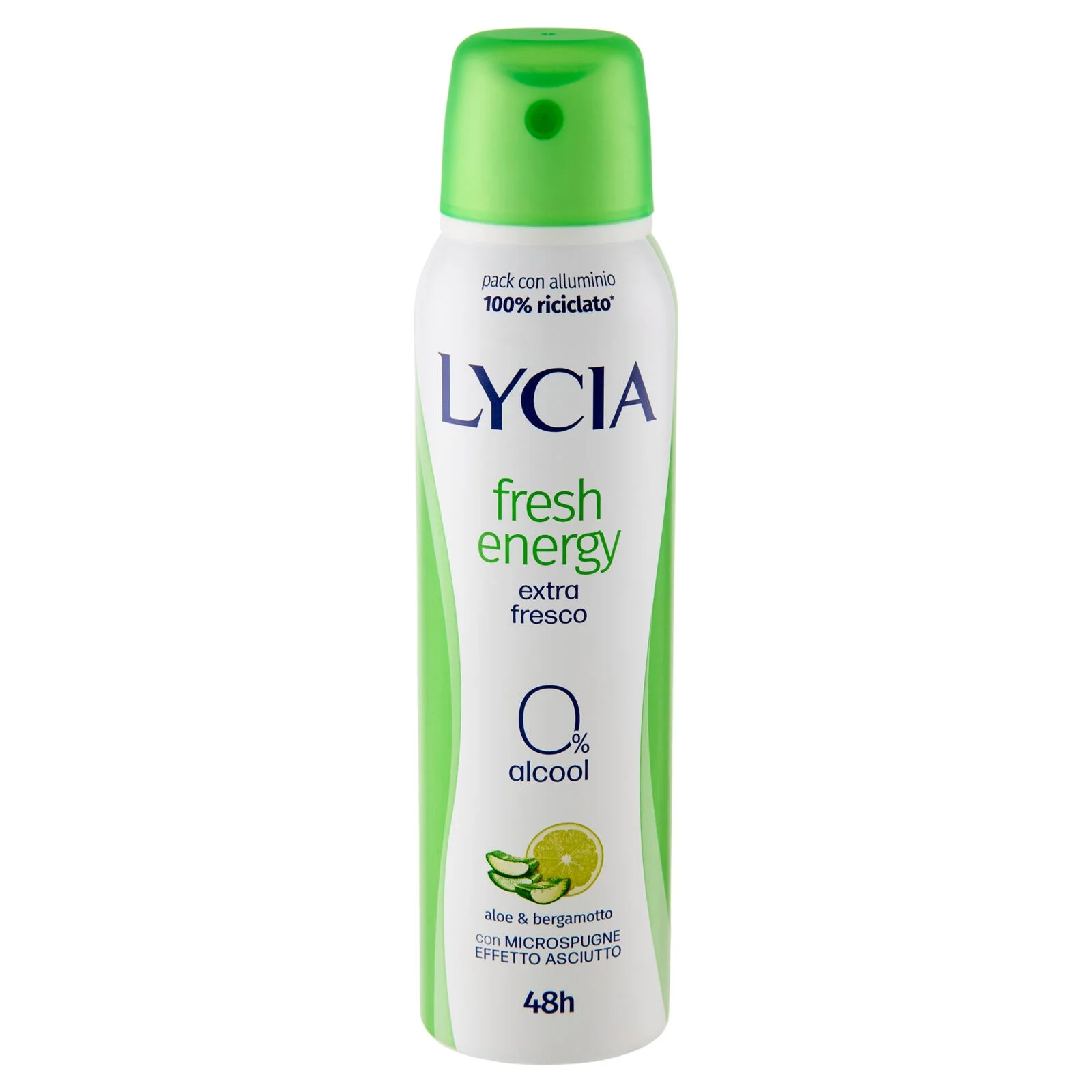 Lycia fresh energy aloe & bergamotto deo spray 150 ml - Image 2