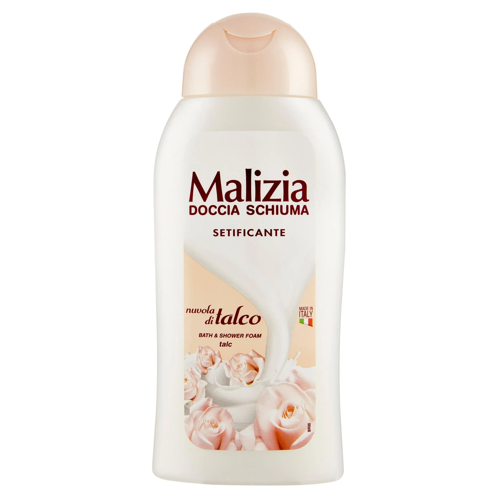 Malizia Doccia Schiuma Setificante nuvola di talco 300 mL